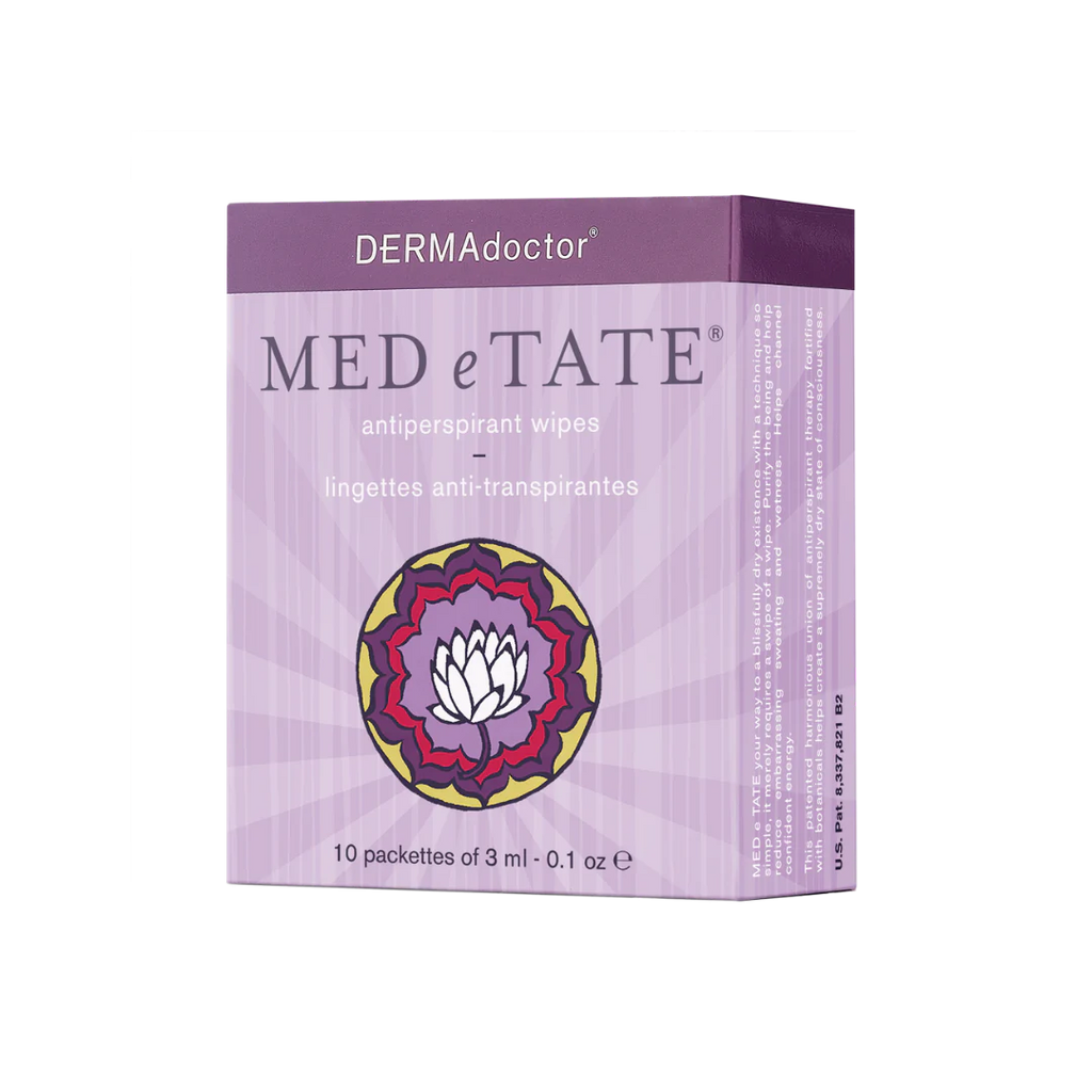 DERMAdoctor MedeTate Antiperspirant Wipes